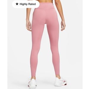 Nike One Mid Rise Performance Legging One Work Out Athletic Pants New Small